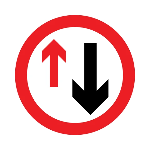 Priority Road - Regulatory Signs Traffic Sign in Pakistan