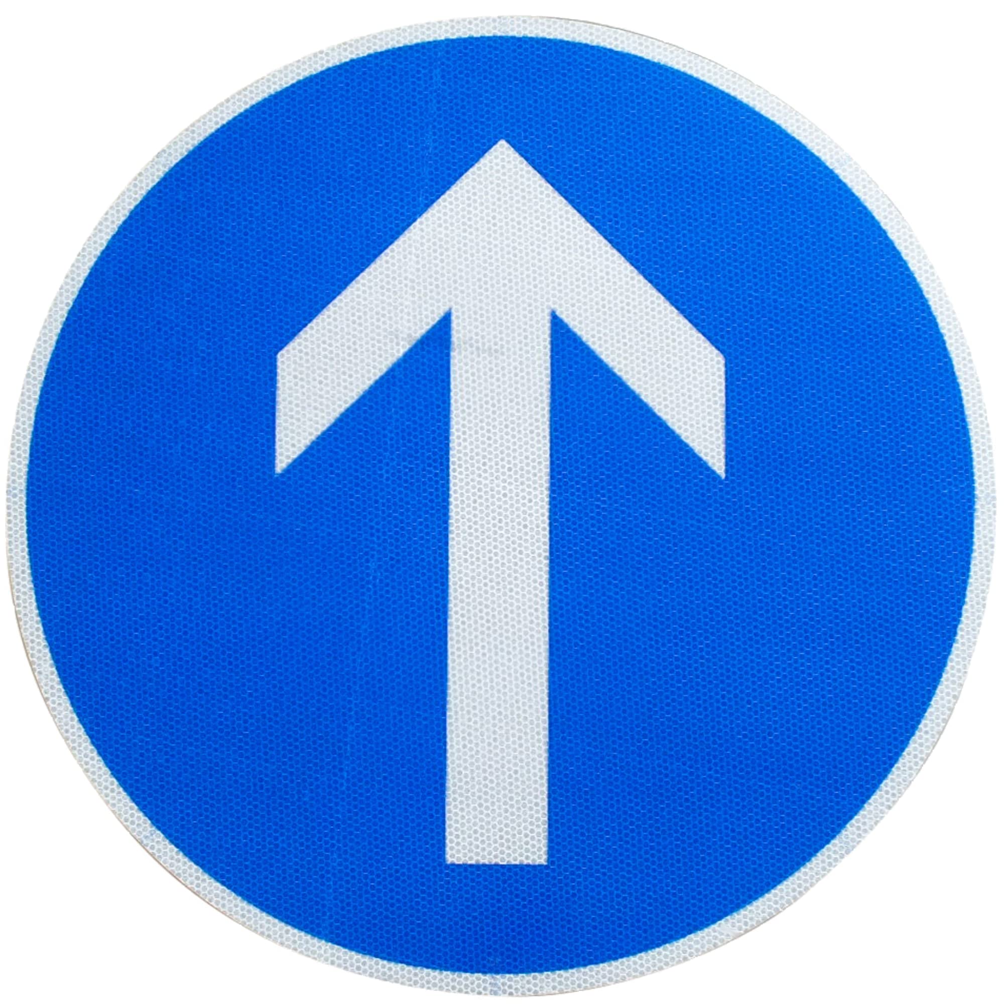 Mandatory Direction (Straight) - Regulatory Signs Traffic Sign in Pakistan