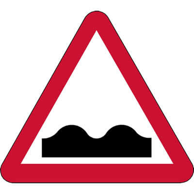 Road Hump - Warning Signs Traffic Sign in Pakistan